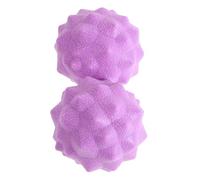 DECOMELODY 2pcs Deep Muscle Massage Balls for Feet Back Shoulders TPR Material Handheld Therapy Tool for Trigger Point Relief Portable Fitness Yoga Massage Balls for Relaxation and