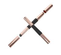 DECOMELODY 2PCS Double Ended Silicone Concealer Brush with Protective Cap Soft Mini Portable Makeup Applicator for Lip Gloss Lipstick Nail Art Travel and Everyday Use