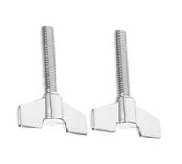 DECOMELODY 2pcs Drum Cymbal Stand Nuts Screws Replacement Hardware for Percussion Easy Installation Quick for Frequent Performances