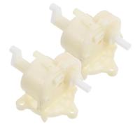 DECOMELODY 2pcs Electric Fan Gear Box Rocker Mechanism for Enhanced Wind Power Quiet Compatible Pedestal and Table Fans Easy Maintenance