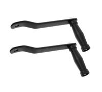 DECOMELODY 2pcs Ergonomic Manual Crank Winch Handle Replacement Heavy Duty Galvanized for Boat Trailer and Truck Camper Resistant with Comfortable Grip for Car Trailers Smooth Operation