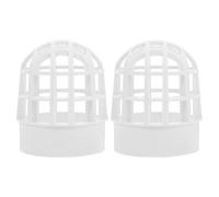 DECOMELODY 2pcs Gutter Guards Leaf Guard Guttering Drain Cover Mesh Drip Stop Filter Roof Drain Spout Cover Screen for Downspout Protection