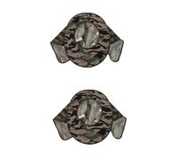 DECOMELODY 2pcs Hard Hat Sun Shade Cooling Neck Protector Easy to Install Brim Shade for Construction Safety Helmets Provides Complete Sun Protection for Outdoor Work Environments