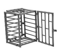 DECOMELODY 2pcs Miniature House Cage Model for Crafts Versatile Mini Pet Toy Prop for Miniature Gardens and Dollhouses Accessory for Creative Projects