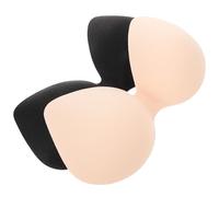 DECOMELODY 2Pcs Pads Comfortable Replacement Inserts for Sports Yoga Bras Breathable Washable Liners Boost Bust Shape Confidence for Swimwear Nursing Bras