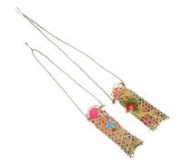 DECOMELODY 2Pcs Parrot Chew Bite Resistant Indoor Bird for Fun Playtime and Chewing Essential for Cockatiels Conures and Other Pet Birds