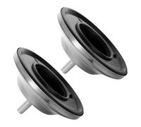 DECOMELODY 2pcs Pool Table Leg Pads Adjustable Height Leveling Feet 5-Inch Iron Furniture Foot Covers Billiards Accessories for Game Table Stabilization