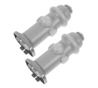 DECOMELODY 2pcs Portable Dog Urine Guide Column Mesh Pet Toilet Training Tray Puppy Potty Post for Garden and Cage Use