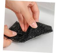 DECOMELODY 2pcs Reusable Dual-sided Pet Hair Remover Balls for Washing Machine and Dryer Lint Catcher for Laundry Gentle Fabrics Dog and Cat Hair Remover for Bedding Clothes Carpet Black