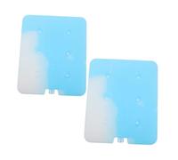 DECOMELODY 2pcs Reusable Ice Crystal Packs Cooler Blocks for Food Preservation High Performance Insulation Cooling Pads for Lunch Boxes and Outdoor Use