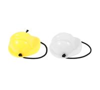 DECOMELODY 2pcs Small Reptile Mini Hats with Chin Strap Sturdy Pet Helmets for Ball Python and Lizard Suitable for Costume Parties and Photo Sessions