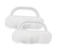 DECOMELODY 2pcs Soft Bristle Bathtub Brush with Handle for Household and Hotel Use Practical Bathroom Cleaning Scrubber for Pots Tiles and Kitchen Utensils and Reusable Design