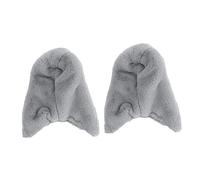 DECOMELODY 2pcs Soft Parrot Blanket for Birds Cozy Bird Cage Blanket for Warmth Comfort Accessory Grey