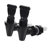 DECOMELODY 2pcs Stainless Steel Beverage Dispenser Tap Replacement Leakproof Spigot for Insulated Water Container Milk Tea Barrel Durable Smooth Finish Accessories
