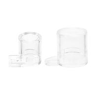 DECOMELODY 2pcs Water Feeder Ants Drinking Bowls Acrylic Stable Base Fresh Water Access Bowl for Pets and Lizards
