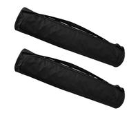 DECOMELODY 2Pcs Yoga Mat Carrier Bags with Oxford Fabric and Adjustable Shoulder Strap, Thickened Yoga Tote for Mat Storage, Fitness Workout Organizer Bags for Women’S Gym, Travel, Beach, and