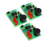 DECOMELODY 3 Sets DIY Soldering Practice Kit Flash Circuit Electronic Welding Training for Beginners Portable Lightweight Assembly Learning Tool