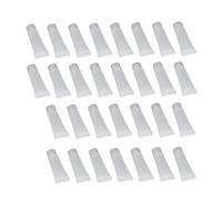 DECOMELODY 30 Pcs Travel Empty Bottles Frosted Cosmetic Dispensers Portable Subpackaging Squeezable Lotion Containers for Makeup Cream Hand Cream Face Wash