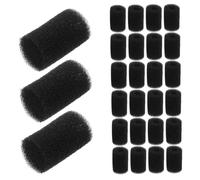 DECOMELODY 30pcs Aquarium Pre-filter Sponge Intake Replacement Sponges for Fish Tank Filter Cover Fit Mechanical Filtration for Cleaner Water Maintenance