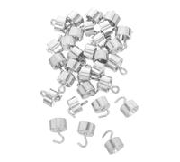 DECOMELODY 30pcs Iron Calibration Weights with Double Hook for Precision Scale Balance Rugged Laboratory Mass Set for Physics Chemistry Engineering Experiments and Student Science Learning