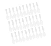 DECOMELODY 30pcs Mini Portable Toothbrushes Short Handle Prison Use Toothbrushes for Correctional Facilities Detention Centers Psychiatric Hospitals Preventing Self-harm