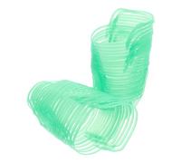 DECOMELODY 30pcs Plastic Infusion Bottle Net Covers for Drip Bags Transparent Hanging Nets with Strong Loadbearing Support Easy Installation for Saline Bottles in Patient Care and Hospital