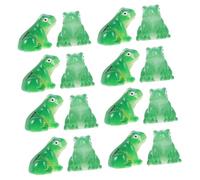 DECOMELODY 30pcs Resin Mini Frog Figurines Lifelike Cartoon Frog Statues for Garden and Desktop Decor Lightweight Micro Landscape Ornaments with Creative Design for Lawn Aquarium and DIY