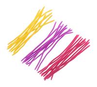 DECOMELODY 30PCS Silicone Hair Curling Rods for Men Women Flexible Small Rollers for Diverse Perm Techniques Including Reggae Perm Gentle Damage-reducing Styling Tools for Home and Salon Use