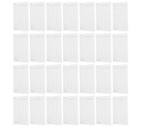 DECOMELODY 32Pcs Golf Scorecards Coated Paper Double-Sided Score Tracking Cards with Performance Metrics for Golfers Tournament Use Golf Course Scorecard Booklet