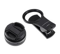 DECOMELODY 37mm 15x Macro Lens for Phone Camera 4k High Definition Mobile Phone Lens Attachment Black and Close-up Capture