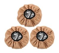 DECOMELODY 3pcs Double Layer Waterproof Foil Heat Caps for Deep Conditioning and Hair Coloring, Thermal Shower Caps for Hair Care and Wellness Treatment at Home Or Salon