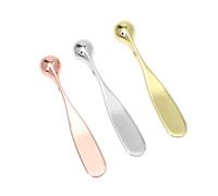 DECOMELODY 3pcs Eye Cream Applicator Stick Set Made of Zinc Alloy with Cooling Effect and Precision Design to Reach Grooves and Crevices, for Applying Face Creams and Makeup for Women