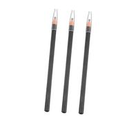 DECOMELODY 3pcs Gray Eyebrow Pencil Set Sweatproof Non-smudge Peel-off Tip for Natural Brows Fine Stroke Eyebrow Tattoo Pen for Women