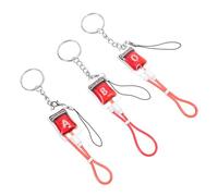 DECOMELODY 3Pcs Halloween Keychain Unique Pendant for Backpacks Luggage Multi Purpose Charming Keyring Holder B Type Accessories