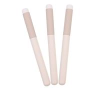 DECOMELODY 3Pcs Lip Applicator Brush Reusable Handle Makeup Tool for Lipstick Concealer High Grade Lip Brush for Smooth Application for Flaw Concealment Makeup Finish