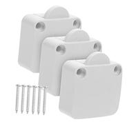 DECOMELODY 3pcs Pantry Light Switch Off Electrical Switch for Closet Lights Durable Flame Retardant Material Easy Installation with Screws Automatic Control for Wardrobe and Cabinets