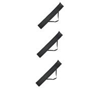 DECOMELODY 3pcs Sturdy Trekking Pole Bag Alpenstocks Walking Stick Holder Foldable Storage Pouch Neckline Rope for Easy Access