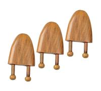 DECOMELODY 3Pcs Wood Nose Acupoint Scraper Portable Nose Massager Tool for Facial Acupressure Relaxation Suitable for Skin Care and Essential Oil Use