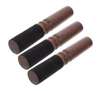 DECOMELODY 3PCS Wooden Singing Bowl Mallets for Meditation and Relaxation Handcrafted Nepalese Sound Bowl Strikers with Smooth Grip Percussion Tools for Tibetan Sound Therapy