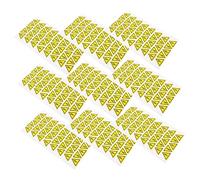 DECOMELODY 400pcs Electrical Safety Adhesive Stickers Triangle Danger Warning Labels for Indoor Outdoor Electrical Panels Boxes Scratch Resistant Self Adhesive Caution Signs