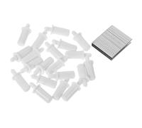 DECOMELODY 40pcs Shutter Repair Kit Durable Staples Pins for Plantation Shutter Maintenance Easy DIY No Special Skills Required