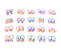 DECOMELODY 40pcs Toddler Girls Hair Ties Seamless Baby Hair Accessories Soft Elastic for Boys and Girls