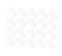 DECOMELODY 40pcs Transparent Plastic Shoe Supports for Foot Model Sock Molds Sturdy Feet Mannequin Display Holders for Shoes and Socks