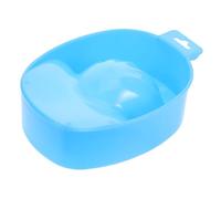 DECOMELODY 4pcs Double-layer Nail Soaking Bowl for Manicure Nail Removal and Cuticle Softening Sturdy Plastic Hand Soak Bowls for Home and Salon