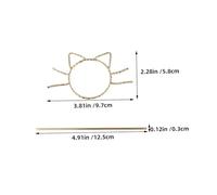 DECOMELODY 4pcs Head Hairpin Sticks Hollow Hair Clips for Women Lightweight Bun Making Holders Comfortable Fit for Weddings Parties and Festive Gatherings