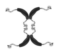 DECOMELODY 4pcs Heat-Resistant Pot Lid Knobs Replacement with Fit Stainless Steel Handles for Kitchen Cookware Secure Seal Grip for Cooking Aroma and Nutrient Locking