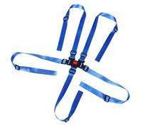 DECOMELODY 4pcs High Chair Replacement Straps Five-Point Safety Belt Chair Belt Hochstuhlgurte High Chair Safety Straps Blue
