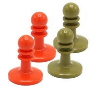 DECOMELODY 4Pcs Insulated Tpu Tent Pole Caps Camping Electric Shock Protectors Outdoor Awning Pole Safety Covers for Hiking and Family Use