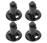 DECOMELODY 4pcs Plastic Universal Weighing Pan Replacement Feet Scale Tray Accessory Stable Leveling Support for Electronic Scales Industrial Use