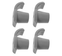 DECOMELODY 4pcs Slip Cane Pads Walker Ski Grips Glides for Walkers Heavy Duty Ski Glides Practical Gliders for Outdoor Mobility Aid